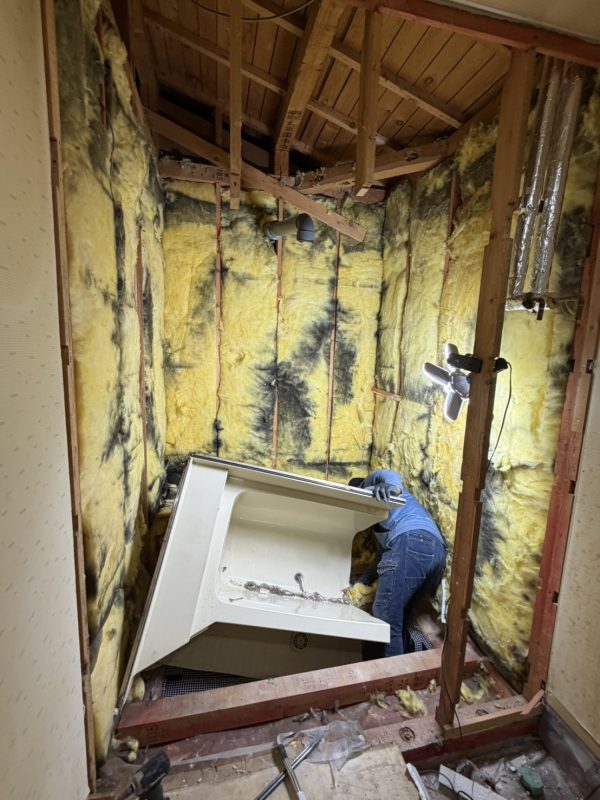 水回りUB交換しました！お風呂の入れ替え施工、工程